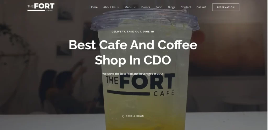 The Fort Cafe Client
